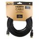 HDMI kábel 1.4 High Speed Ethernet 10 m 4WORLD - čierny