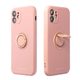 Obal / kryt na Samsung Galaxy A52 5G / A52 LTE / A52S ružový - Roar Amber