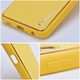 Obal / kryt na Apple iPhone 13 Pro Max žlutý - Forcell Leather Case