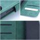 Pouzdro / obal na Samsung Galaxy A22 5G zelené - knížkové Forcell Tender