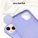 Obal / kryt na Apple iPhone 14 Pro Max fialový - SLIDE Case