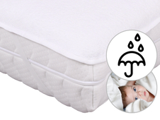 Nepriepustný froté PVC chránič matraca (podložka) pre bábätká