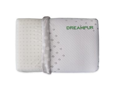 Anatomický polštář DREAMPUR® z latexové pěny Grey dots perforovaný 40x60cm