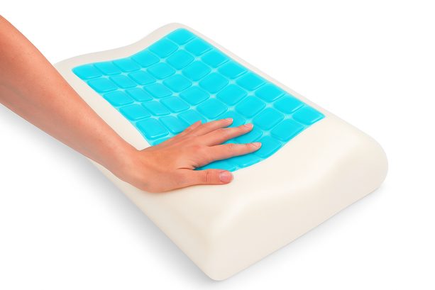 Anatomický vankúš VISCOPUR® COOL GEL s gélovou vrstvou profilovaný