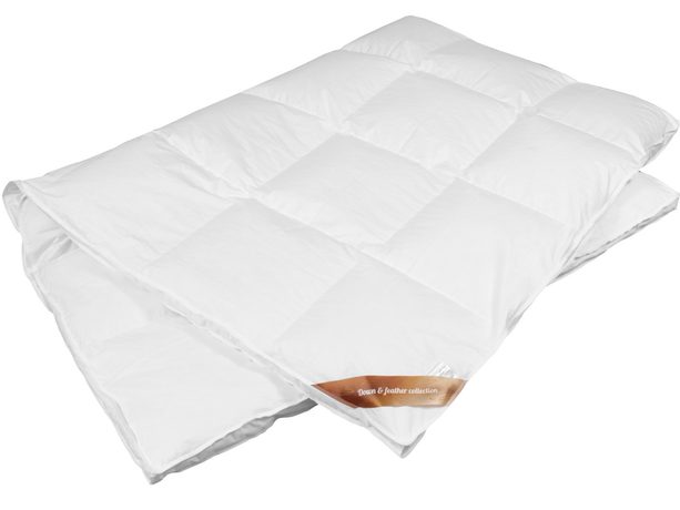 Luxusná kazetová prikrývka z peria Down & feather collection