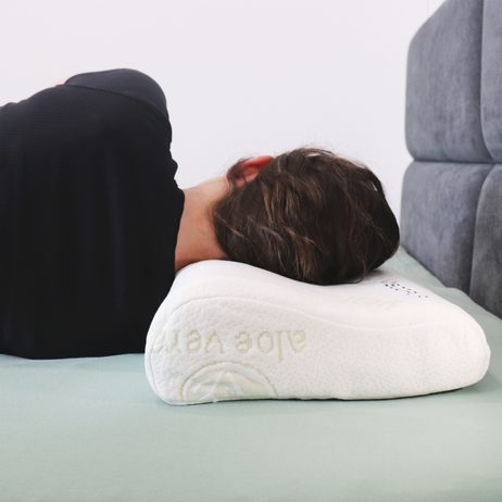 Anatomický vankúš VISCOPUR® COOL GEL s gélovou vrstvou profilovaný