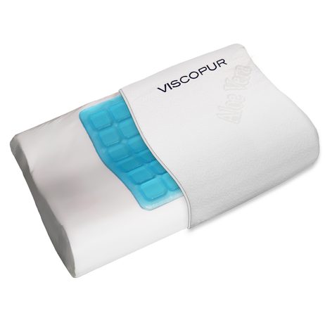 Anatomický polštář VISCOPUR® COOL GEL s gelovou vrstvou profilovaný