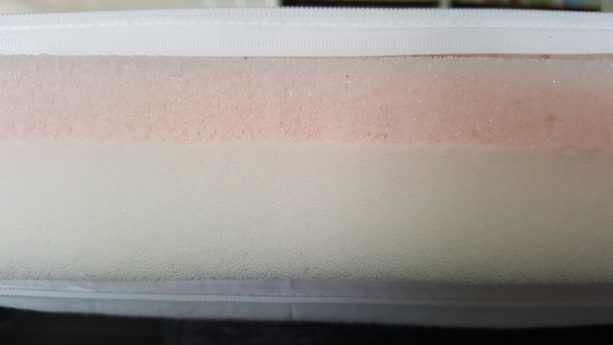 Vrchný matrac z latexovej peny DREAMPUR® grey dots 5 cm