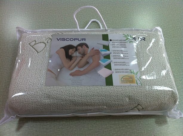 Anatomický vankúš VISCOPUR® bamboo profilovaný