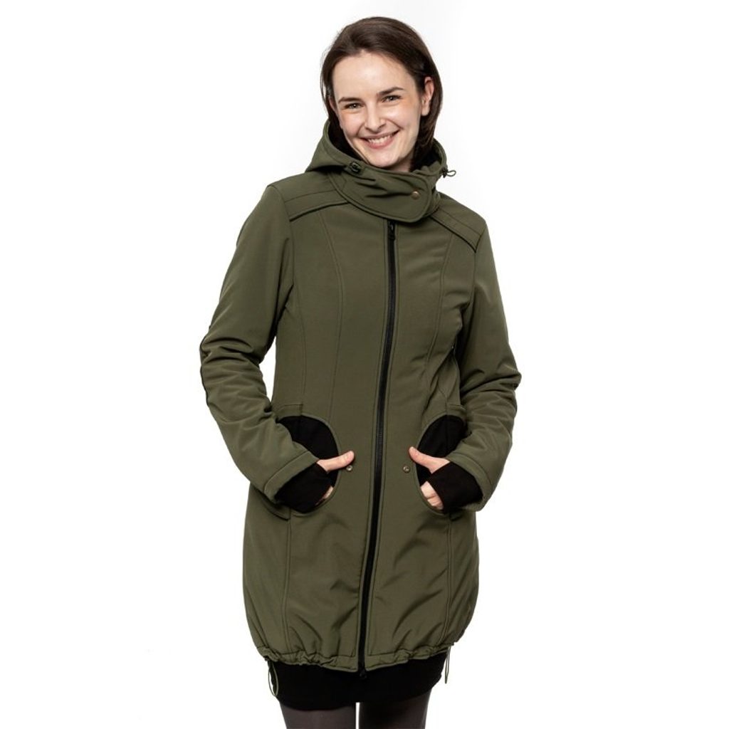 Liliputi zimní nosící kabát 4v1 Forest Green | NošeníDětí.cz