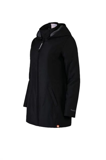 Wombat & Co. zimní bunda WALLABY 2.0 Black & Charcoal Grey | NošeníDětí.cz