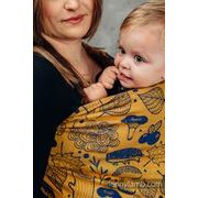 LENNY LAMB RING SLING - UNDER THE LEAVES - GOLDEN AUTUMN - STANDARD 1.8 M - LENNYLAMB RING SLING{% if kategorie.adresa_nazvy[0] != zbozi.kategorie.nazev %} - ŠÁTKY{% endif %}