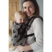 LITTLE FROG NOSÍTKO PRIME - PRIME COSY LOVE – BROWN HEARTS - PRIME (4 KG - 24 M) - NOSÍTKA