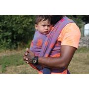 YARO COOL DUO FUCHSIA ORANGE TURKIS TENCEL KAPOK - YARO SLINGS - ŠÁTKY