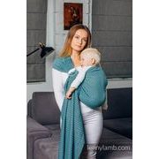 LENNYLAMB RING SLING - LITTLE LOVE AMAZONITE - STANDARD 1.8M - LENNYLAMB RING SLING{% if kategorie.adresa_nazvy[0] != zbozi.kategorie.nazev %} - ŠÁTKY{% endif %}