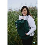 LITTLE FROG SOFTSHELLOVÁ KAPSA - GREEN - KAPSY LITTLE FROG - NOSÍCÍ OBLEČENÍ