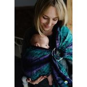 LITTLE FROG RING SLING - DARK MEADOW  M (2,1 M) - LITTLE FROG /BELOVED SLINGS RING SLING{% if kategorie.adresa_nazvy[0] != zbozi.kategorie.nazev %} - ŠÁTKY{% endif %}