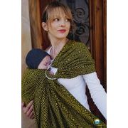 LITTLE FROG RING SLING - GOLDEN CUBE - L (2,3 M) - LITTLE FROG /BELOVED SLINGS RING SLING - ŠÁTKY