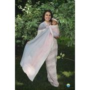 LITTLE FROG RING SLING - COTTON FOGGY CUBE - M (2,1 M) - LITTLE FROG /BELOVED SLINGS RING SLING - ŠÁTKY