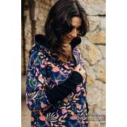 LENNYLAMB ASYMMETRICKÁ MIKINA - VINTAGE FLOWERS - LENNYLAMB NOSÍCÍ OBLEČENÍ - NOSÍCÍ OBLEČENÍ