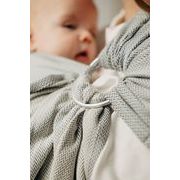 LENNY LAMB RING SLING - LITTLE HERRINGBONE GREY - STANDARD 1.8M - LENNYLAMB RING SLING - ŠÁTKY