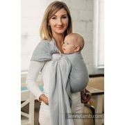 LENNY LAMB RING SLING - LITTLE HERRINGBONE GREY - STANDARD 1.8M - LENNYLAMB RING SLING - ŠÁTKY