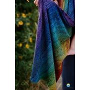 LITTLE FROG RING SLING - RAINBOW HARMONY - M - LITTLE FROG /BELOVED SLINGS RING SLING - ŠÁTKY