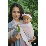 LITTLE FROG RING SLING - COTTON FOGGY CUBE - S (1,7 M) - LITTLE FROG /BELOVED SLINGS RING SLING - ŠÁTKY