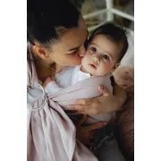 LITTLE FROG RING SLING PURE LINEN - ROSEWATER - M (2 M) - LITTLE FROG /BELOVED SLINGS RING SLING - ŠÁTKY