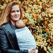 LILIPUTI ELASTICKÝ ŠÁTEK BIO RAINBOW - BIRDIE - LILIPUTI - ŠÁTKY