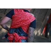 YARO DANDY RED WHITE HEMP - YARO SLINGS - ŠÁTKY