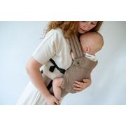 NOSÍTKO QUSY MINI 2.0 - WALNUT TWILL S BAMBUSEM - MINI - VEL. 56 - 1 ROK - NOSÍTKA