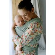 LITTLE FROG ELASTICKÝ ŠÁTEK NA NOŠENÍ MIMINEK - SALVIA - LITTLE FROG - ŠÁTKY