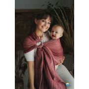 LITTLE FROG RING SLING - LOVELY PASSION - S (1,7 M) - LITTLE FROG /BELOVED SLINGS RING SLING - ŠÁTKY