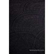 LENNY LAMB - PEACOCK'S TAIL - PITCH BLACK (MERINO) - LENNYLAMB - ŠÁTKY