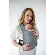 NOSÍTKO QUSY MINI 2.0 - SILVER DUST S BAMBUSEM - MINI - VEL. 56 - 1 ROK - NOSÍTKA