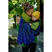 LITTLE FROG RING SLING - LOVELY DARKNESS - M - LITTLE FROG /BELOVED SLINGS RING SLING{% if kategorie.adresa_nazvy[0] != zbozi.kategorie.nazev %} - ŠÁTKY{% endif %}