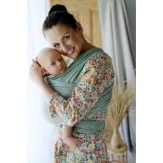 LITTLE FROG ELASTICKÝ ŠÁTEK NA NOŠENÍ MIMINEK - SALVIA - LITTLE FROG{% if kategorie.adresa_nazvy[0] != zbozi.kategorie.nazev %} - ŠÁTKY{% endif %}