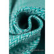 LENNY LAMB RING SLING - LITTLE HERRINGBONE OBMRE GREEN - STANDARD 1.8M - LENNYLAMB RING SLING{% if kategorie.adresa_nazvy[0] != zbozi.kategorie.nazev %} - ŠÁTKY{% endif %}