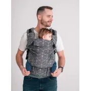 MONILU UNI NOSÍTKO - CUBES BLACK + SLINTÁČKY - MONILU UNI - NOSÍTKA