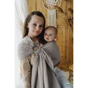 LITTLE FROG RING SLING - NUTTY CUBE - S (1,7 M) - LITTLE FROG /BELOVED SLINGS RING SLING - ŠÁTKY