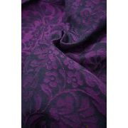 YARO ROCOCO BLACK PURPLE LINEN SEACELL - YARO SLINGS - ŠÁTKY