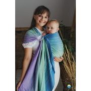 LITTLE FROG RING SLING - BAMBOO SODALITE - M (2,1 M) - LITTLE FROG /BELOVED SLINGS RING SLING - ŠÁTKY