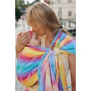 LITTLE FROG RING SLING - POWER OF WIND - S (1,7 M) - LITTLE FROG /BELOVED SLINGS RING SLING{% if kategorie.adresa_nazvy[0] != zbozi.kategorie.nazev %} - ŠÁTKY{% endif %}