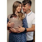 LENNYLAMB ELASTICKÝ ŠÁTEK - MOCHA - 5M - LENNYLAMB - ŠÁTKY