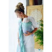 LITTLE FROG RING SLING - BAMBOO LARIMAR S (1,7 M) - LITTLE FROG /BELOVED SLINGS RING SLING - ŠÁTKY