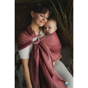 LITTLE FROG RING SLING - LOVELY PASSION - M (2,1 M) - LITTLE FROG /BELOVED SLINGS RING SLING - ŠÁTKY