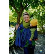 LITTLE FROG RING SLING - LOVELY DARKNESS - M - LITTLE FROG /BELOVED SLINGS RING SLING{% if kategorie.adresa_nazvy[0] != zbozi.kategorie.nazev %} - ŠÁTKY{% endif %}