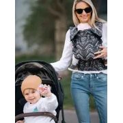 MONILU UNI START NOSÍTKO - BOHO DARK GREY - MONILU UNI START - NOSÍTKA
