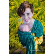 LENNY LAMB RING SLING (51% BAVLNA, 49% HEDVÁBÍ) - WILD VINE - IVY - STANDARD 1.8M - LENNYLAMB RING SLING{% if kategorie.adresa_nazvy[0] != zbozi.kategorie.nazev %} - ŠÁTKY{% endif %}